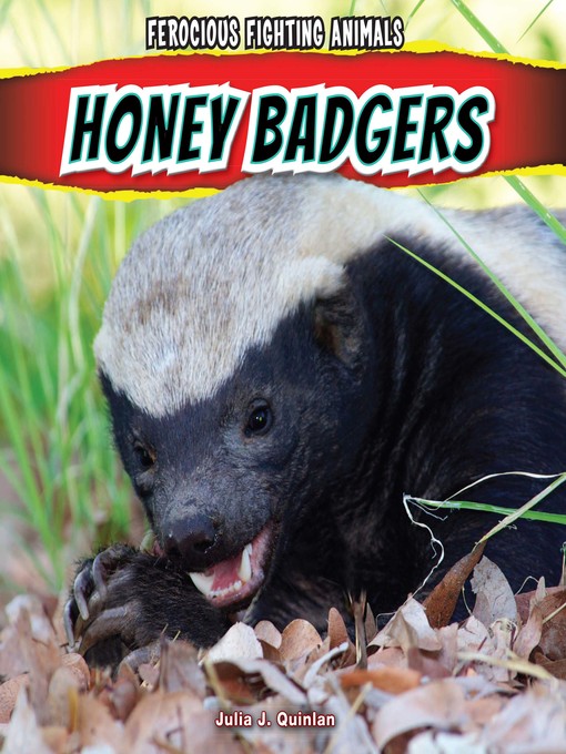 Title details for Honey Badgers by Julia J. Quinlan - Available